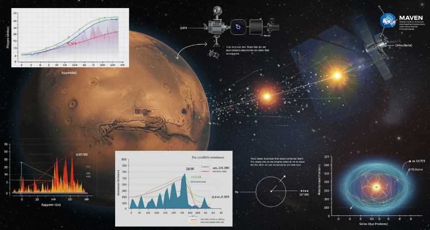 Los científicos confirman evidencia clara de «sputtering» en la atmósfera marciana