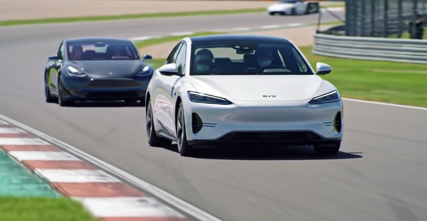 BYD supera a Tesla en Europa mientras el fabricante chino de vehículos eléctricos avanza