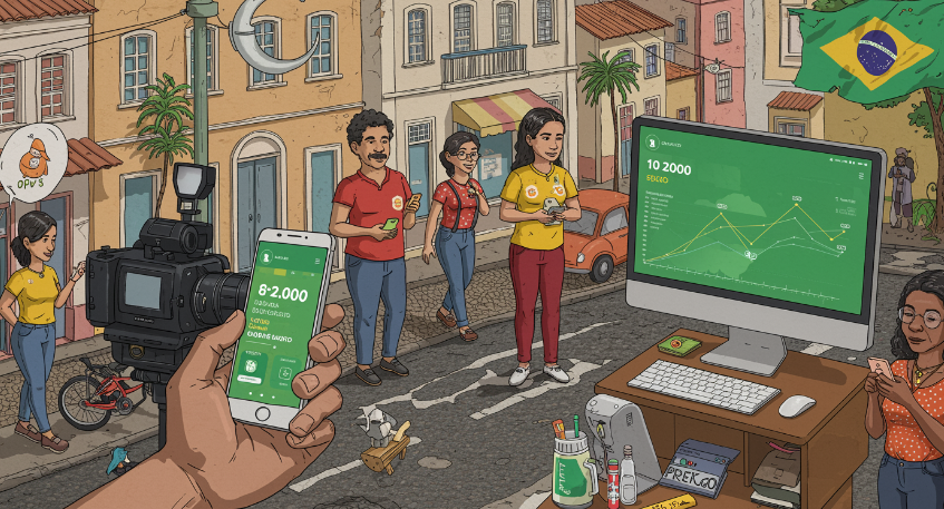 Brasil prueba un programa pionero que permite a los ciudadanos ganar dinero con sus datos digitales